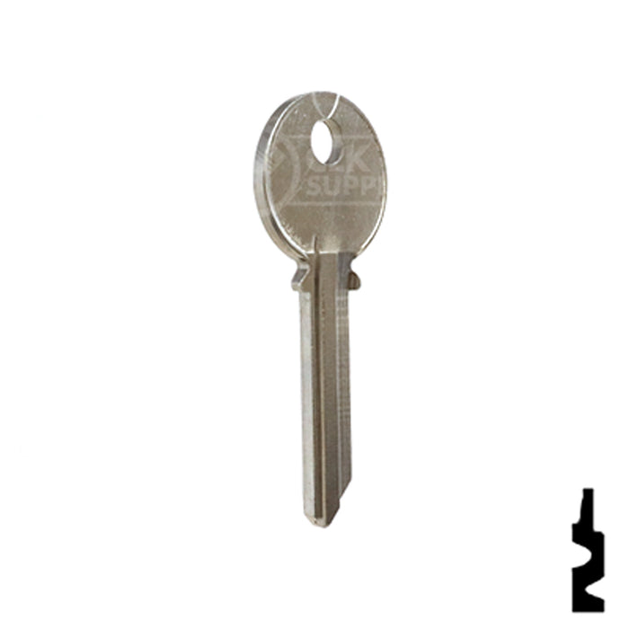 Uncut Key Blank | Yale | 998SV Office Furniture-Mailbox Key Ilco