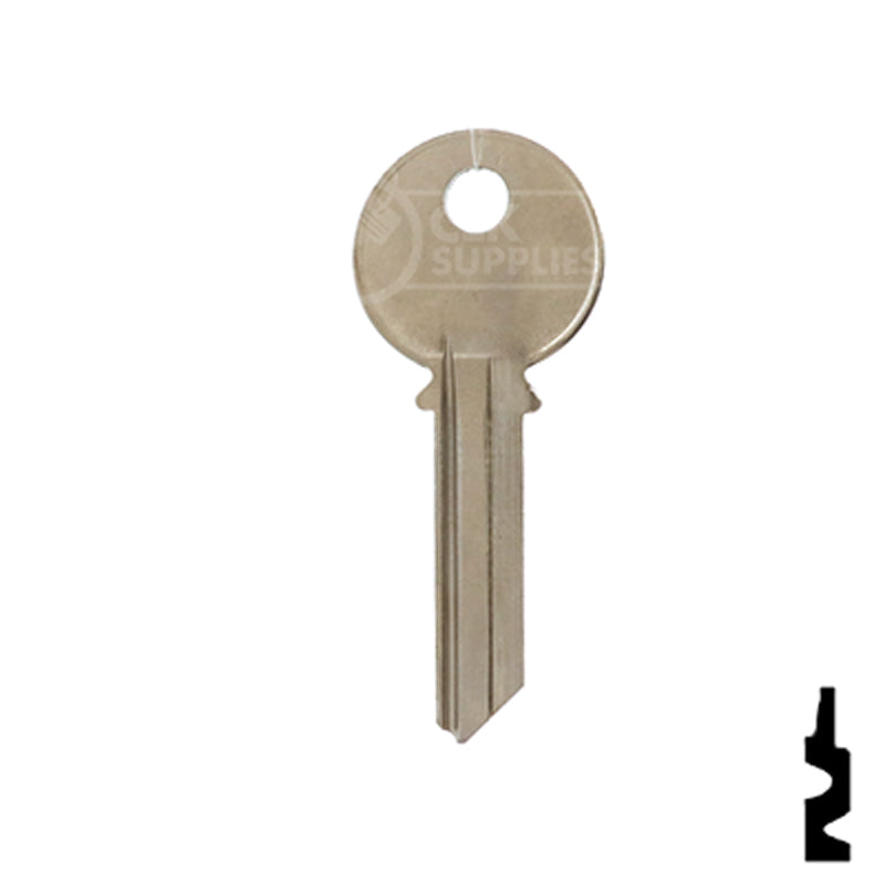 Uncut Key Blank | Yale | 998SV Office Furniture-Mailbox Key Ilco