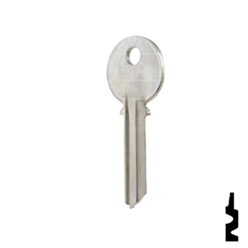 Uncut Key Blank | Yale | 998SV Office Furniture-Mailbox Key Ilco