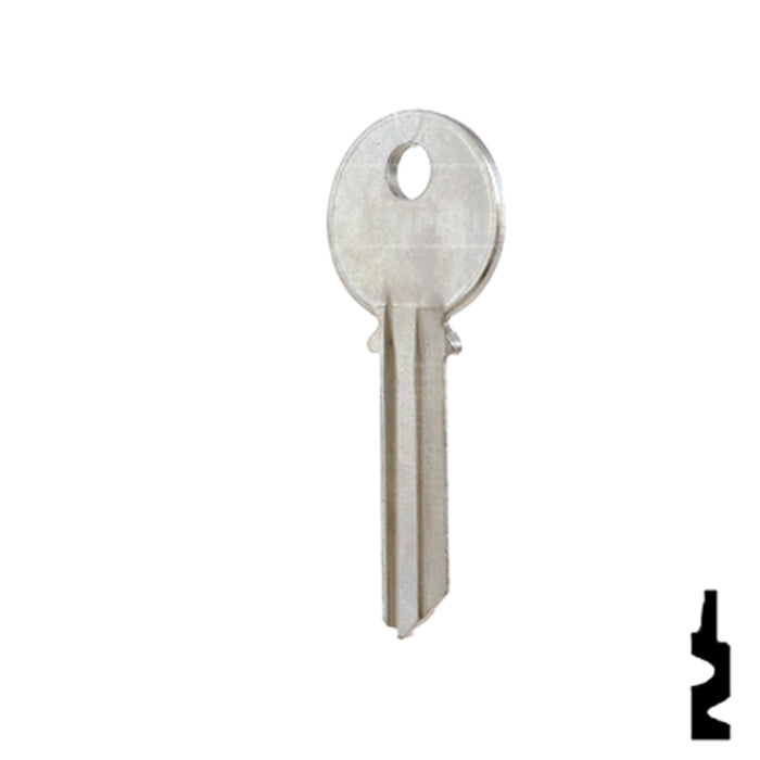 Uncut Key Blank | Yale | 998SV Office Furniture-Mailbox Key Ilco