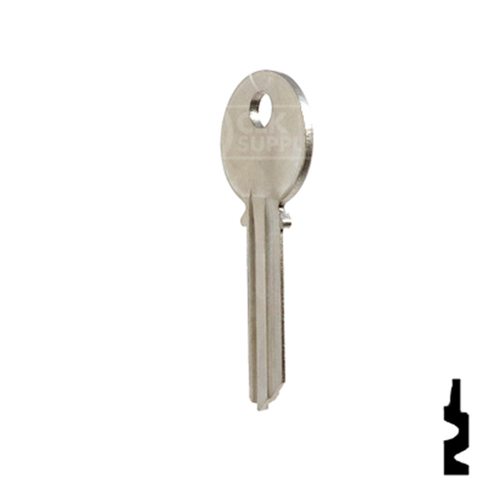 Uncut Key Blank | Yale | 998SV Office Furniture-Mailbox Key Ilco