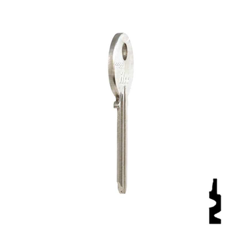 Uncut Key Blank | Yale | 998SV Office Furniture-Mailbox Key Ilco