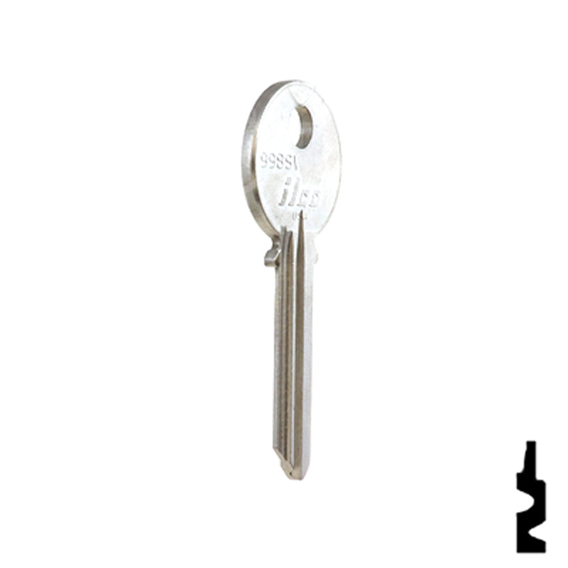 Uncut Key Blank | Yale | 998SV Office Furniture-Mailbox Key Ilco
