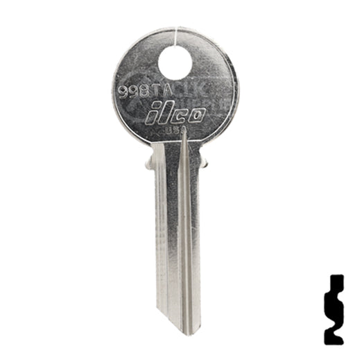 Uncut Key Blank | Yale | 998TA Office Furniture-Mailbox Key Ilco