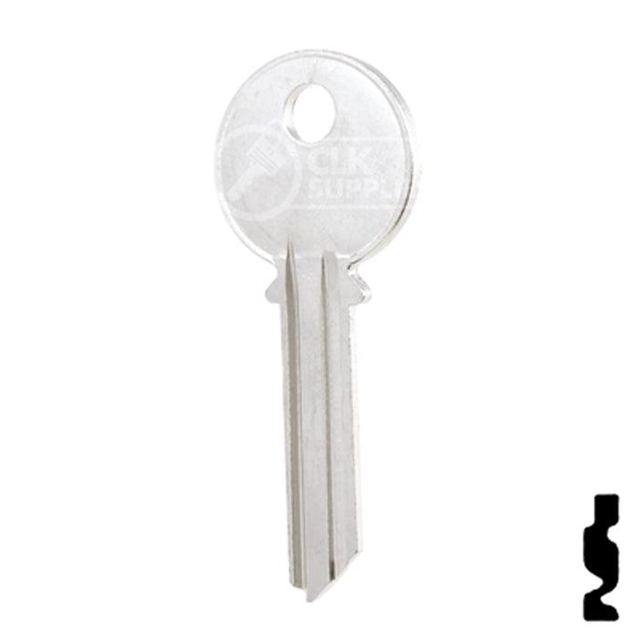 Uncut Key Blank | Yale | 998TA Office Furniture-Mailbox Key Ilco