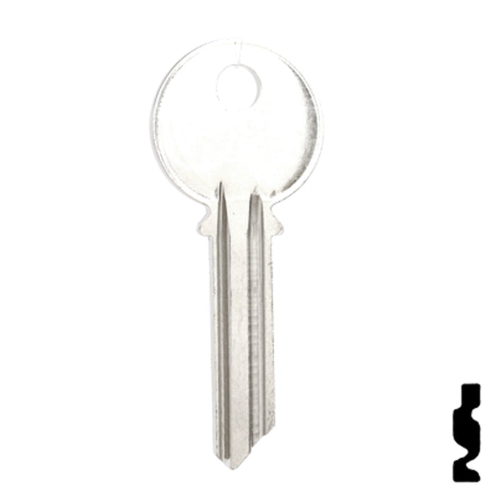 Uncut Key Blank | Yale | 998TA Office Furniture-Mailbox Key Ilco