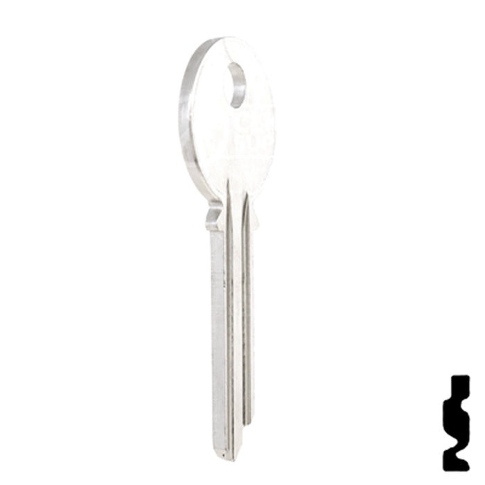 Uncut Key Blank | Yale | 998TA Office Furniture-Mailbox Key Ilco