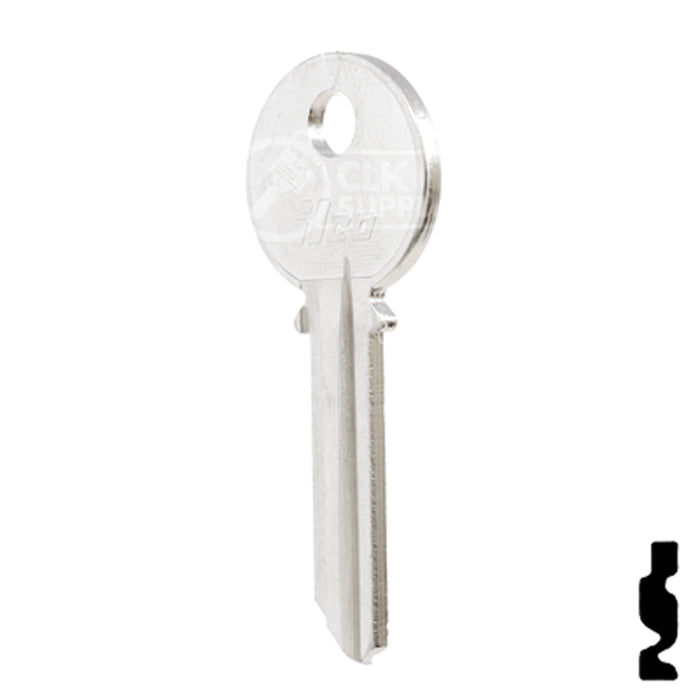 Uncut Key Blank | Yale | 998TA Office Furniture-Mailbox Key Ilco