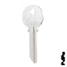 Uncut Key Blank | Yale | 998TA Office Furniture-Mailbox Key Ilco