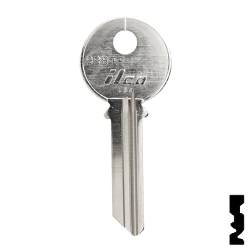 Uncut Key Blank | Yale | 998TF Office Furniture-Mailbox Key Ilco