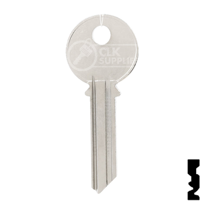 Uncut Key Blank | Yale | 998TF Office Furniture-Mailbox Key Ilco