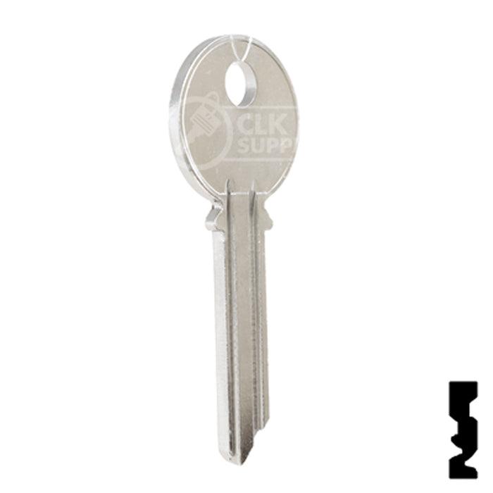 Uncut Key Blank | Yale | 998TF Office Furniture-Mailbox Key Ilco