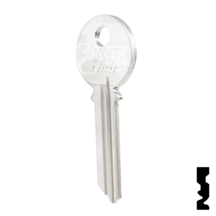 Uncut Key Blank | Yale | 998TF Office Furniture-Mailbox Key Ilco