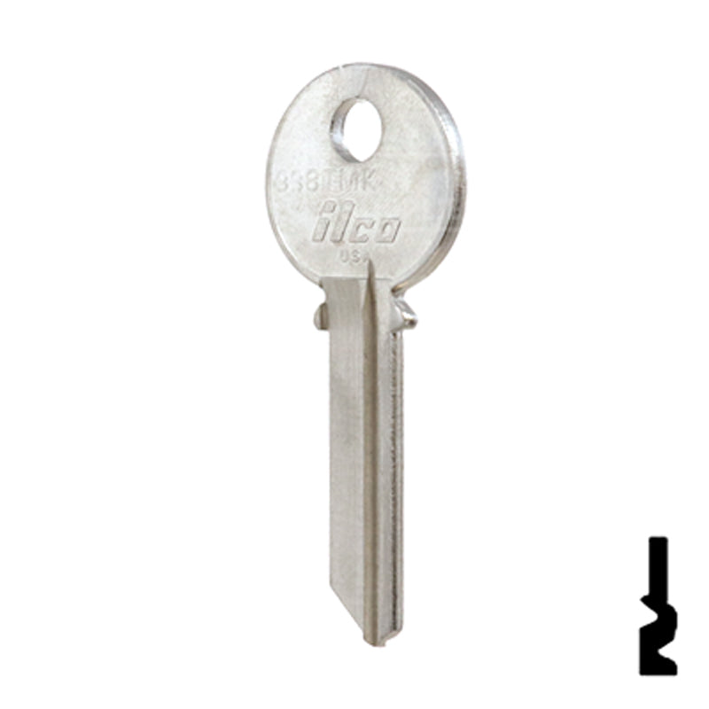 Uncut Key Blank | Yale | 998TMK Office Furniture-Mailbox Key Ilco