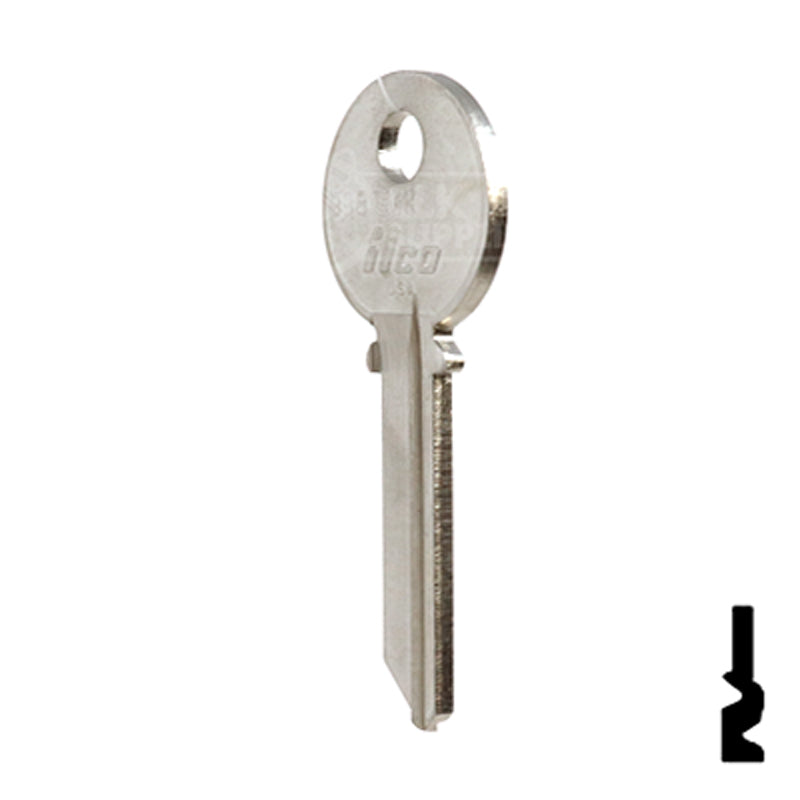 Uncut Key Blank | Yale | 998TMK Office Furniture-Mailbox Key Ilco