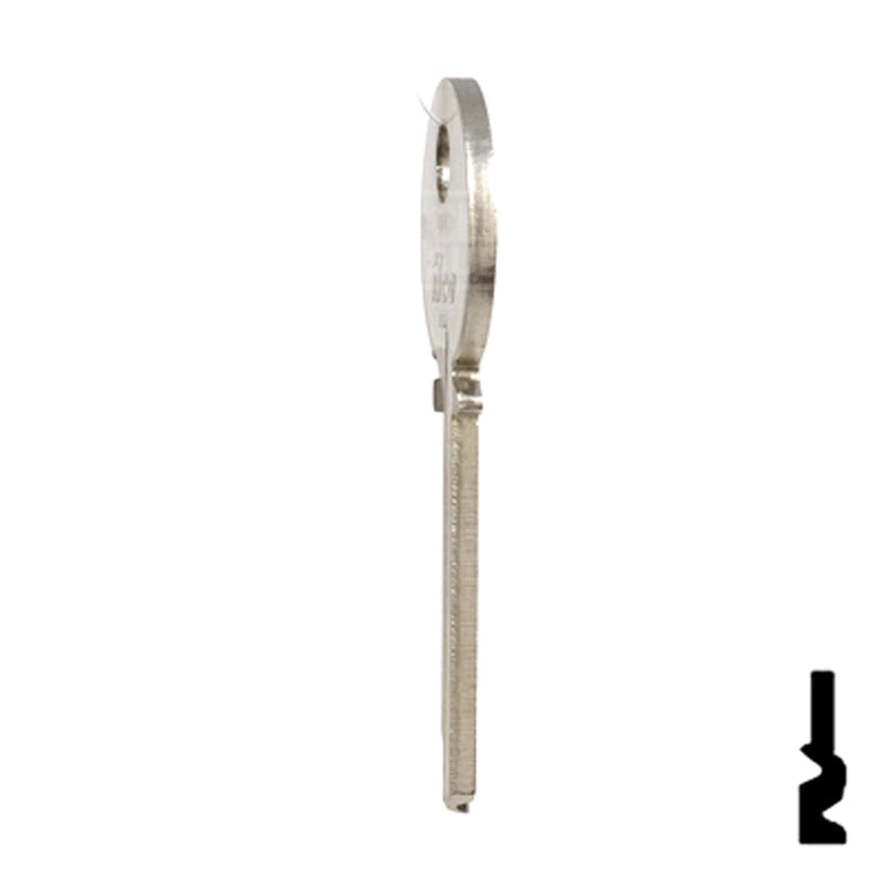 Uncut Key Blank | Yale | 998TMK Office Furniture-Mailbox Key Ilco