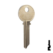 Uncut Key Blank | Yale | 998TMK Office Furniture-Mailbox Key Ilco