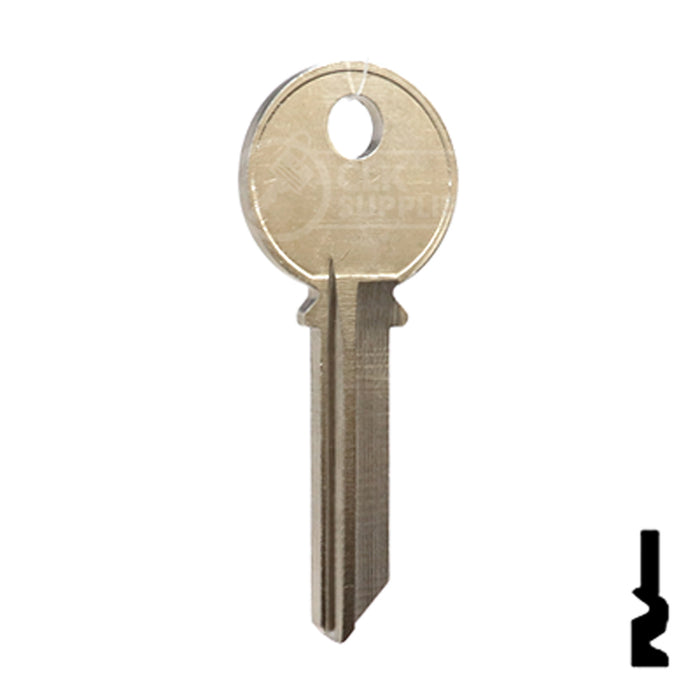 Uncut Key Blank | Yale | 998TMK Office Furniture-Mailbox Key Ilco