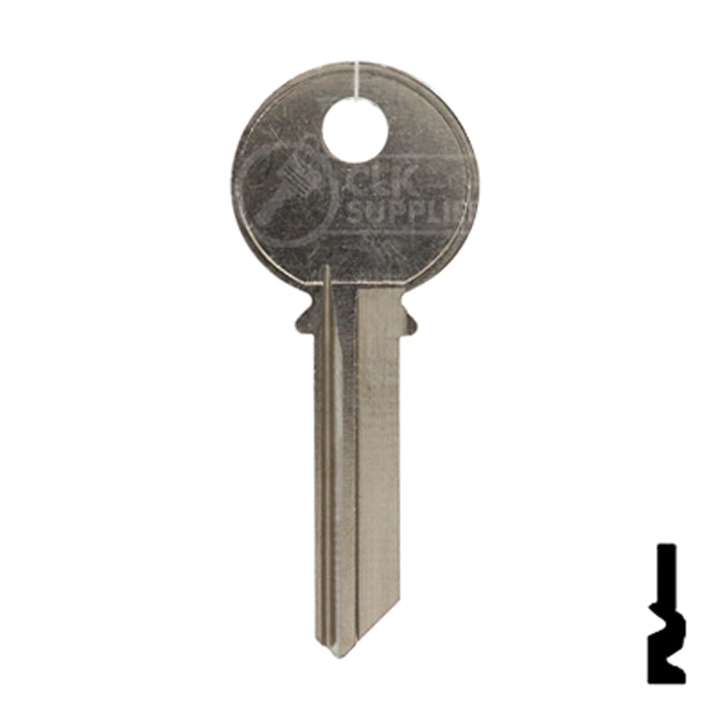 Uncut Key Blank | Yale | 998TMK Office Furniture-Mailbox Key Ilco