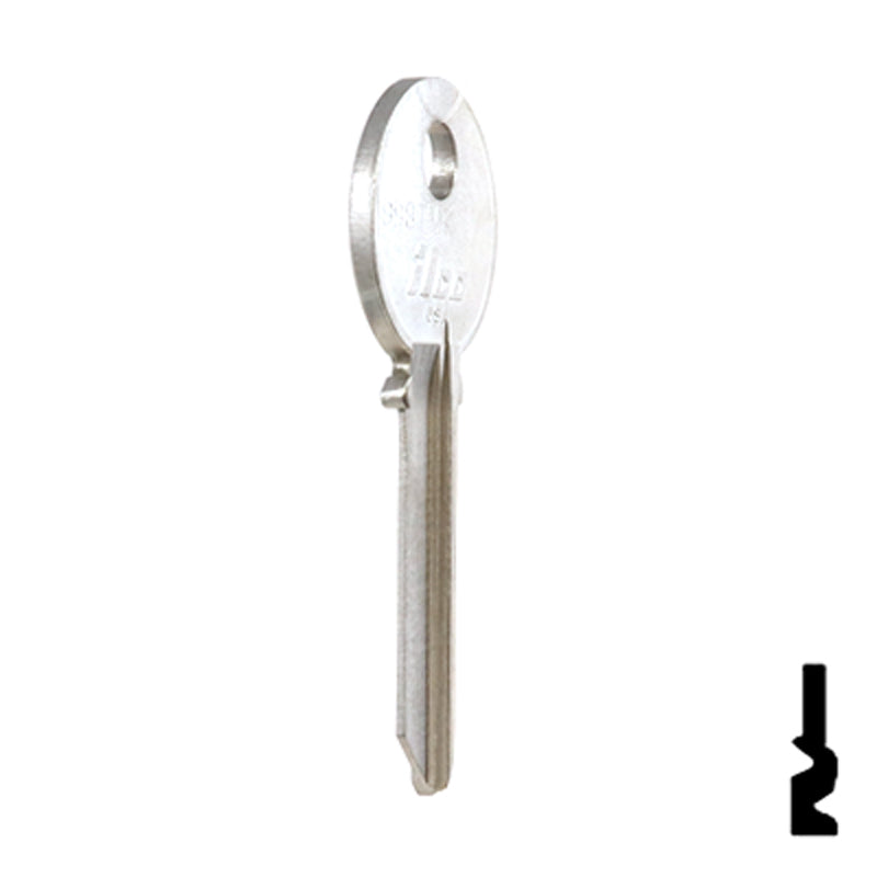 Uncut Key Blank | Yale | 998TMK Office Furniture-Mailbox Key Ilco