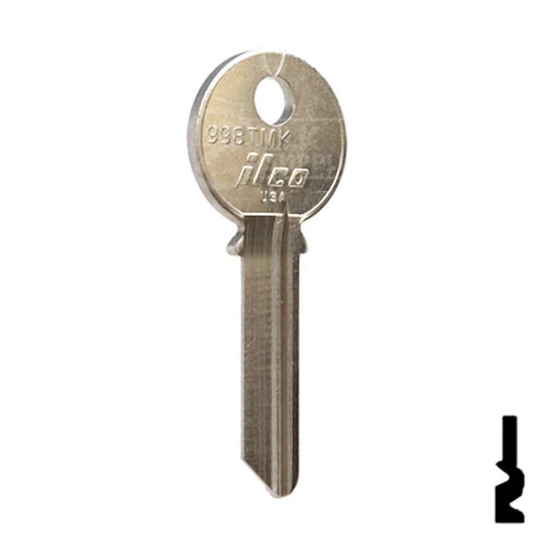 Uncut Key Blank | Yale | 998TMK Office Furniture-Mailbox Key Ilco