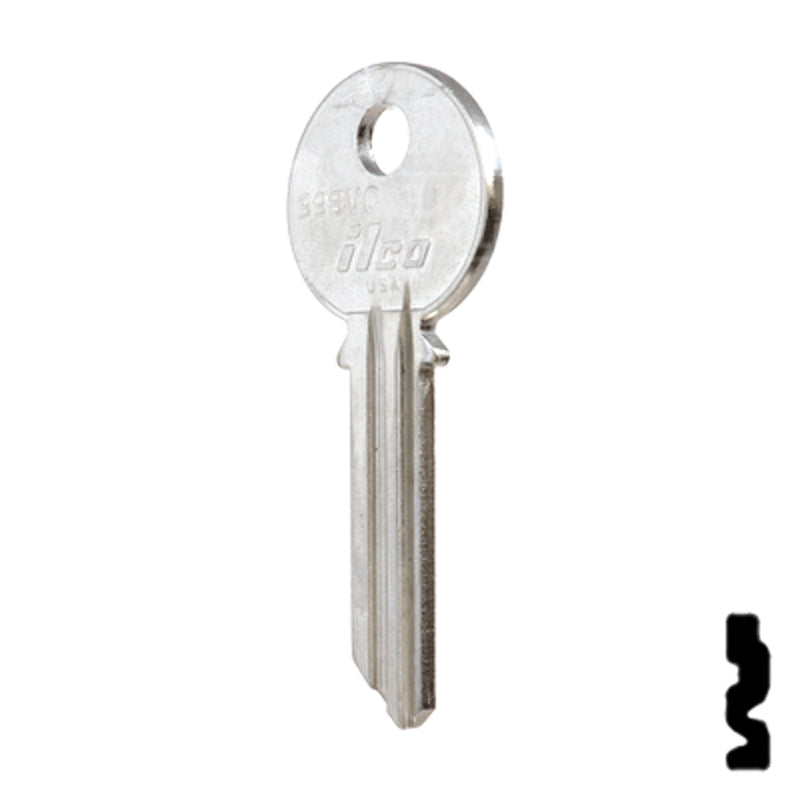 Uncut Key Blank | Yale | 998VC Office Furniture-Mailbox Key Ilco