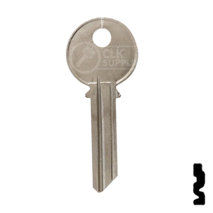 Uncut Key Blank | Yale | 998VC Office Furniture-Mailbox Key Ilco