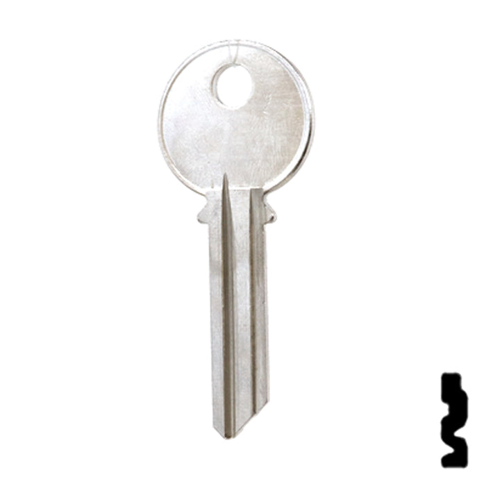 Uncut Key Blank | Yale | 998VC Office Furniture-Mailbox Key Ilco