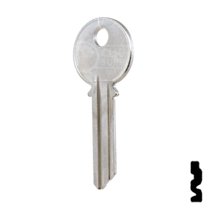 Uncut Key Blank | Yale | 998VC Office Furniture-Mailbox Key Ilco