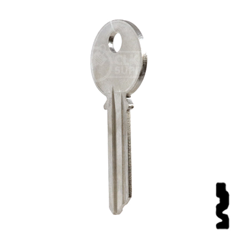 Uncut Key Blank | Yale | 998VC Office Furniture-Mailbox Key Ilco