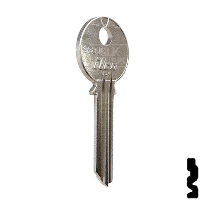 Uncut Key Blank | Yale | 998VC Office Furniture-Mailbox Key Ilco