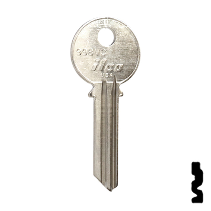 Uncut Key Blank | Yale | 998VC Office Furniture-Mailbox Key Ilco