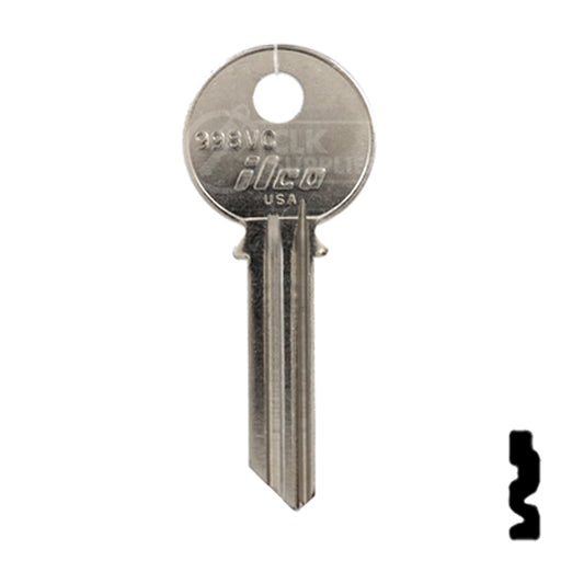 Uncut Key Blank | Yale | 998VC Office Furniture-Mailbox Key Ilco