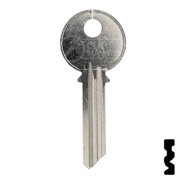 Uncut Key Blank | Yale | 998VE Office Furniture-Mailbox Key Ilco