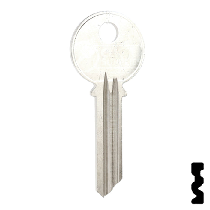 Uncut Key Blank | Yale | 998VE Office Furniture-Mailbox Key Ilco