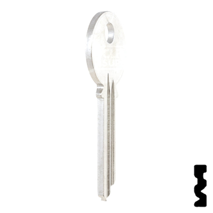 Uncut Key Blank | Yale | 998VE Office Furniture-Mailbox Key Ilco