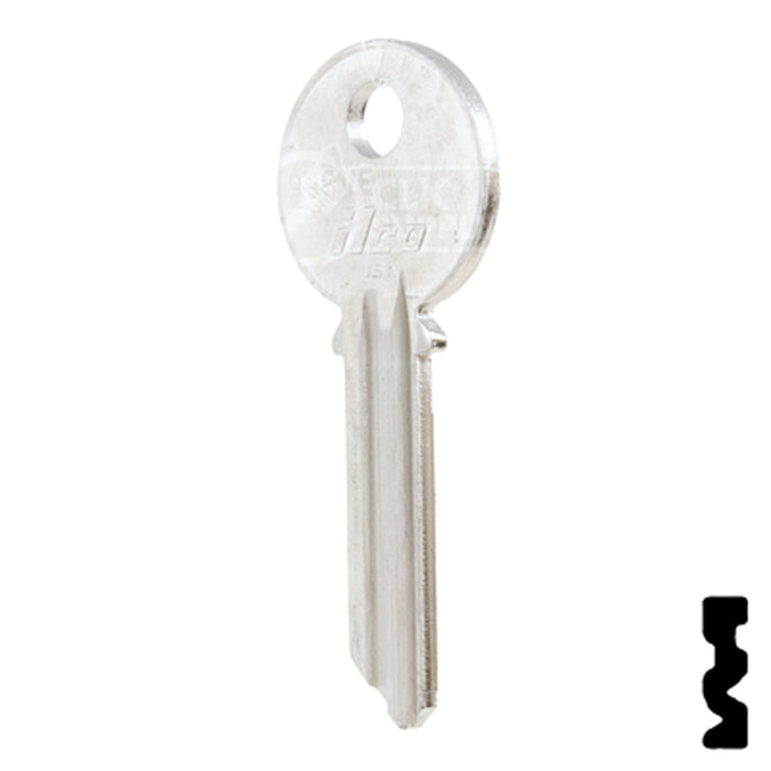 Uncut Key Blank | Yale | 998VE Office Furniture-Mailbox Key Ilco