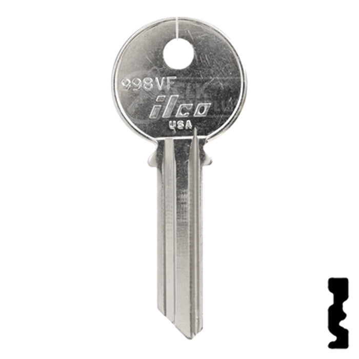 Uncut Key Blank | Yale | 998VF Office Furniture-Mailbox Key Ilco