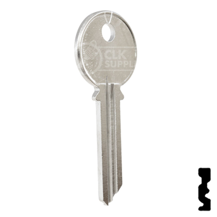 Uncut Key Blank | Yale | 998VF Office Furniture-Mailbox Key Ilco