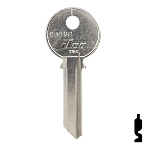 Uncut Key Blank | Yale | 998VG Office Furniture-Mailbox Key Ilco