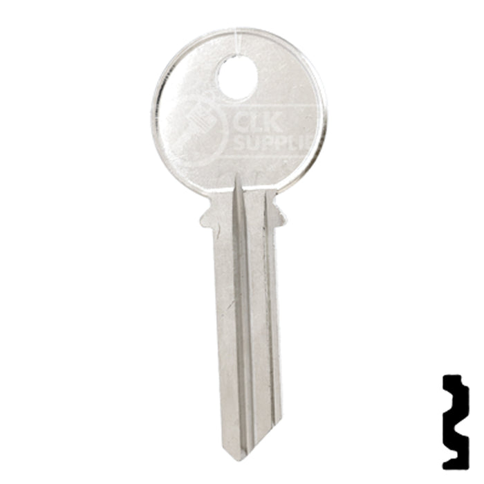 Uncut Key Blank | Yale | 998YA Office Furniture-Mailbox Key Ilco