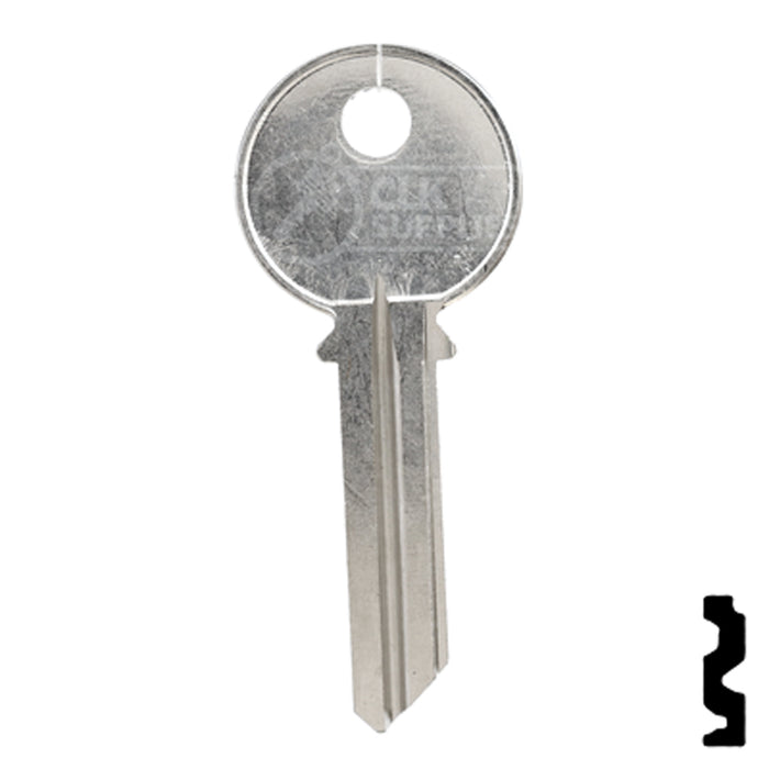 Uncut Key Blank | Yale | 998YA Office Furniture-Mailbox Key Ilco