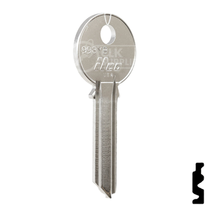 Uncut Key Blank | Yale | 998YB Office Furniture-Mailbox Key Ilco