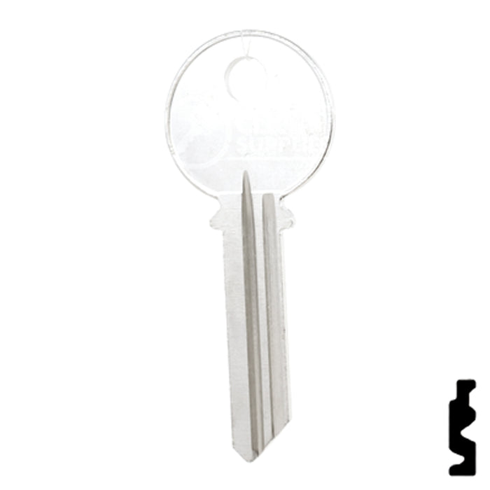 Uncut Key Blank | Yale | 998YB Office Furniture-Mailbox Key Ilco