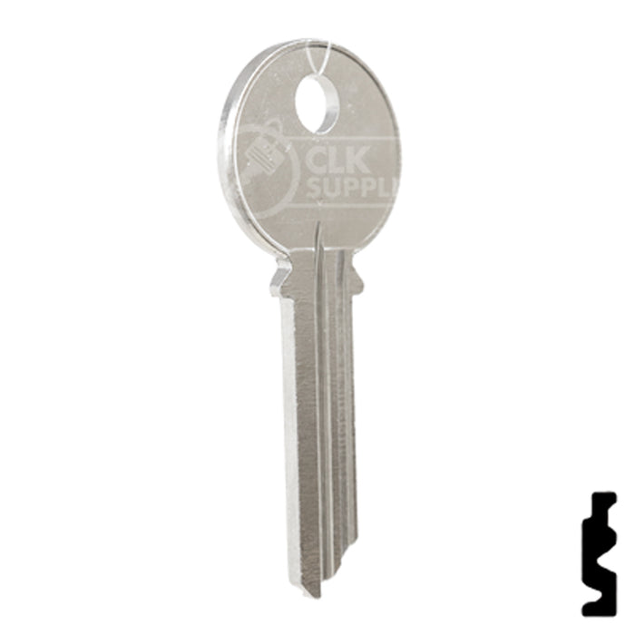 Uncut Key Blank | Yale | 998YB Office Furniture-Mailbox Key Ilco