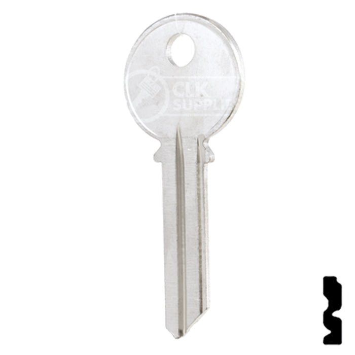 Uncut Key Blank | Yale | 998YC Office Furniture-Mailbox Key Ilco