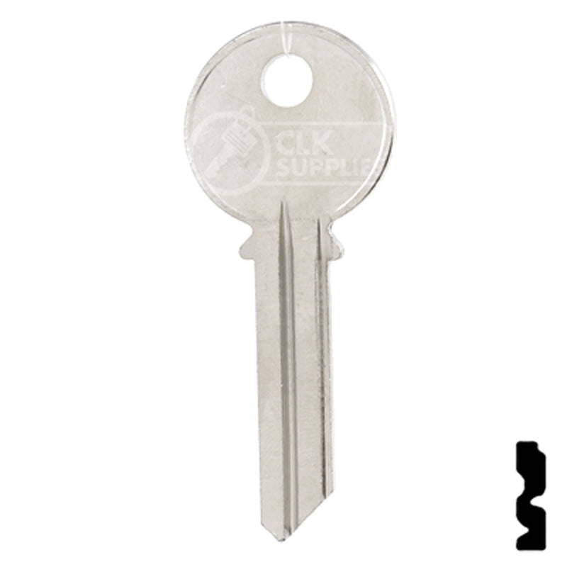 Uncut Key Blank | Yale | 998YC Office Furniture-Mailbox Key Ilco