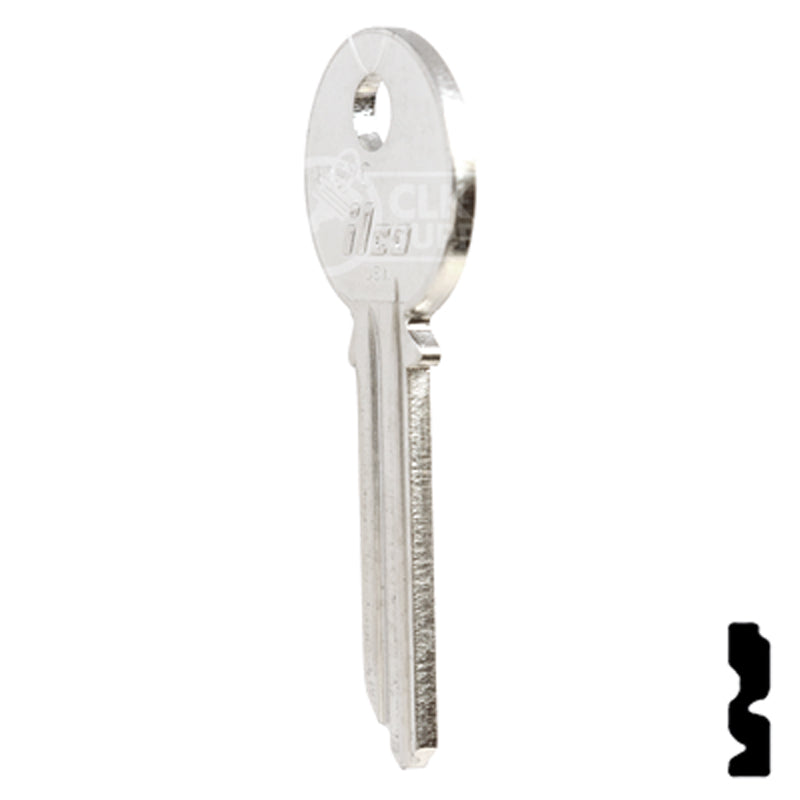 Uncut Key Blank | Yale | 998YC Office Furniture-Mailbox Key Ilco