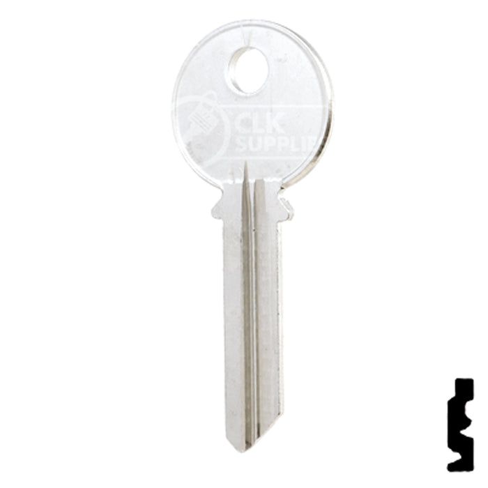 Uncut Key Blank | Yale | 998YD Office Furniture-Mailbox Key Ilco