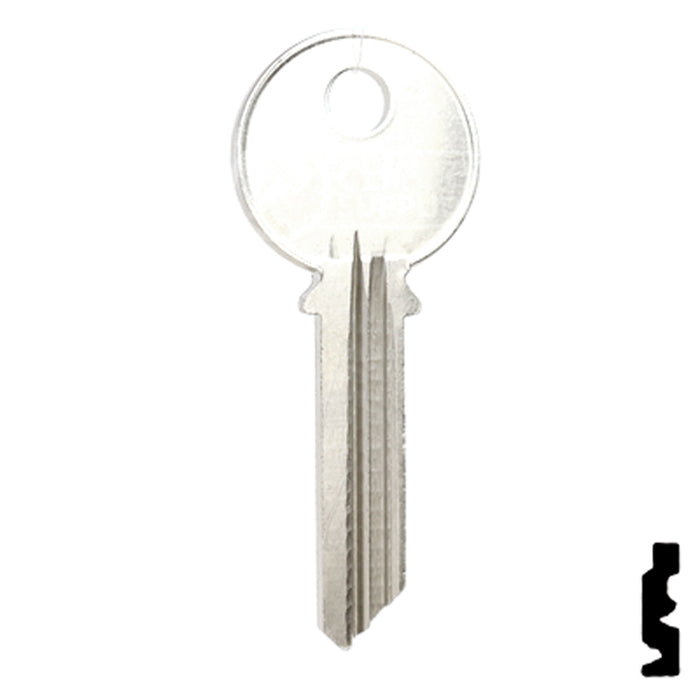 Uncut Key Blank | Yale | 998YD Office Furniture-Mailbox Key Ilco